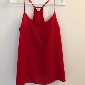 Jcrew red camisole